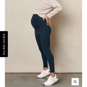 BLANQI Everyday Maternity Leggings | Dark Blue | Size M